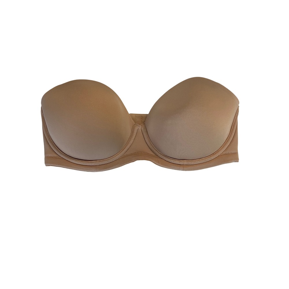 Wacoal Red Carpet Strapless Underwire Bra 854119 Sand Nude 34DD NWT